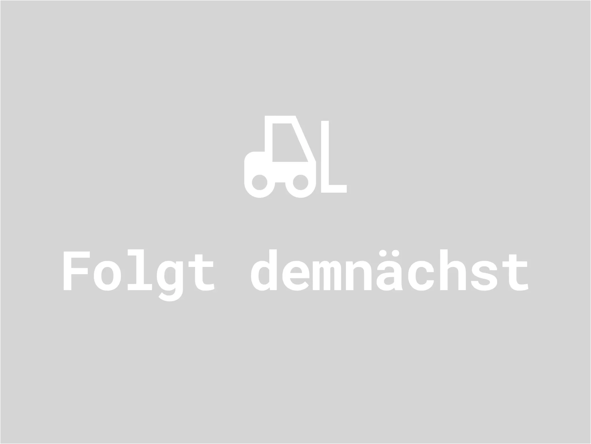 Stapler folgt demnächst