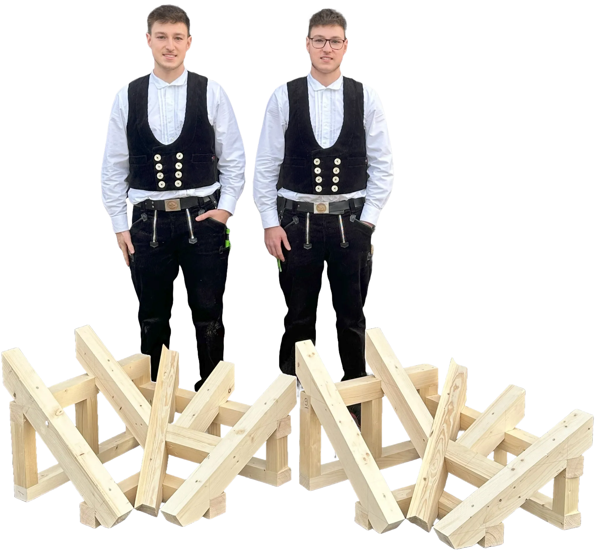 Zimmerei Specht gratuliert zur bestandenen Zimmerer- Gesellenprüfung!