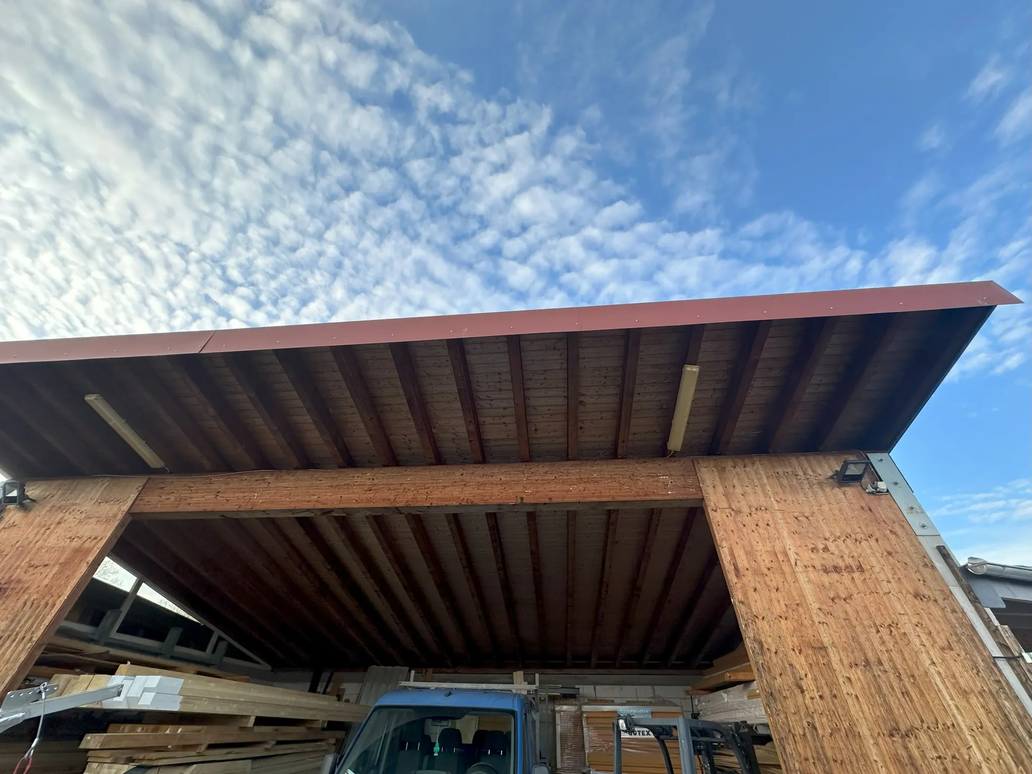 Materiallagerhalle